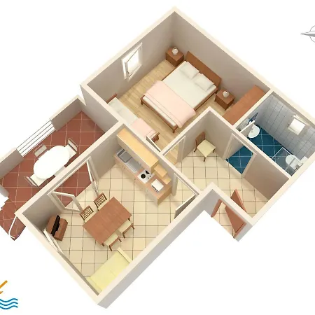 By The Sea - Mulo, Zadar - 5951 Apartamento Vrsi